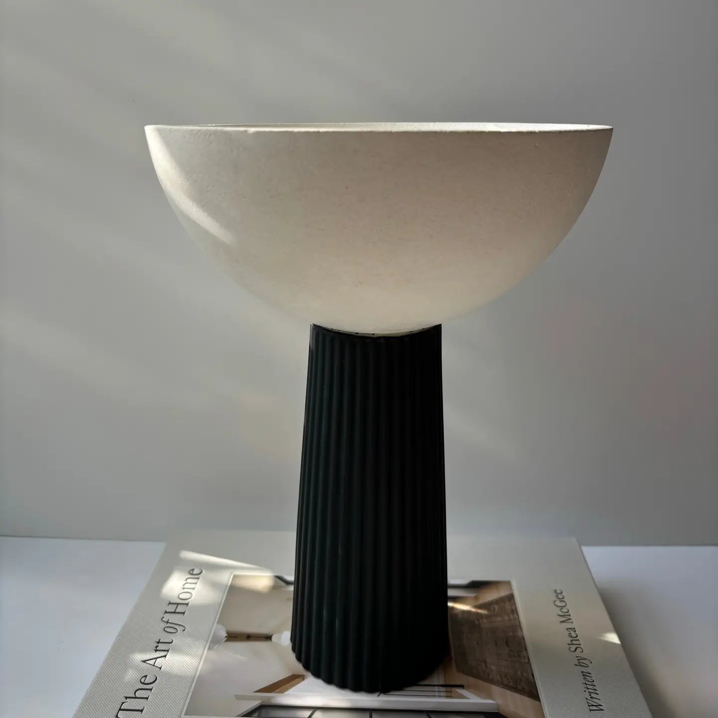 Leo - Pedestal Bowl | Concrete Decorative Bowl