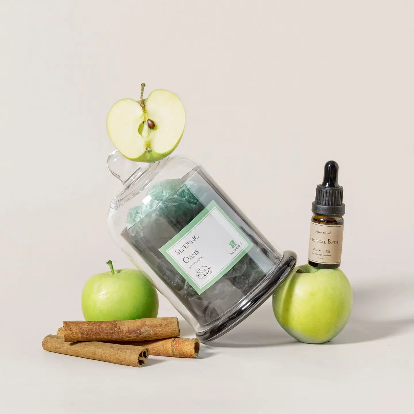 Sleeping Oasis Gemstone Diffuser [Apple/Amber]